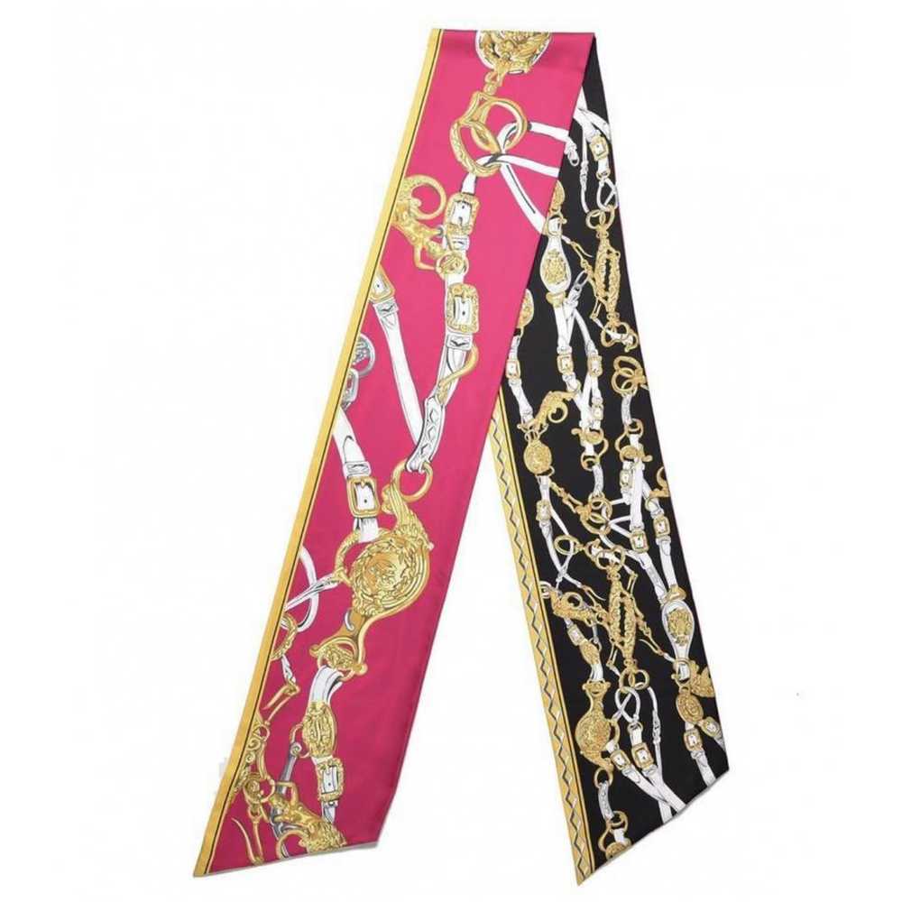 Hermès Maxi twilly silk scarf - image 8