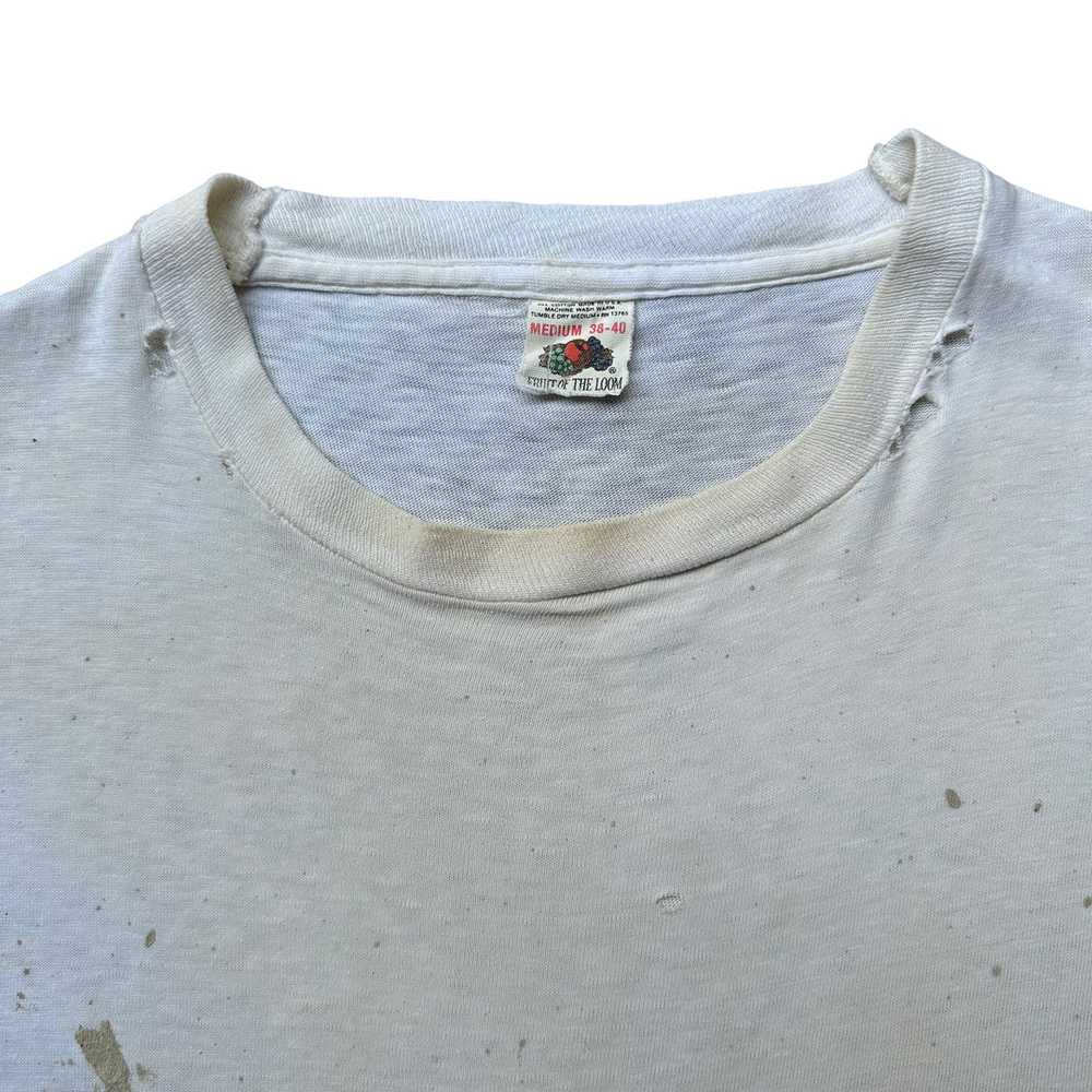70s Thrashed fruit of the loom tee small - image 3