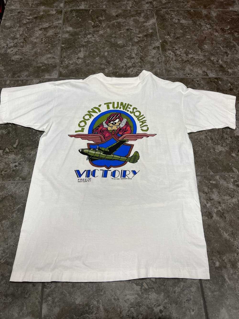 Vintage Vintage Looney Toons Taz And Sylvester Ts… - image 3
