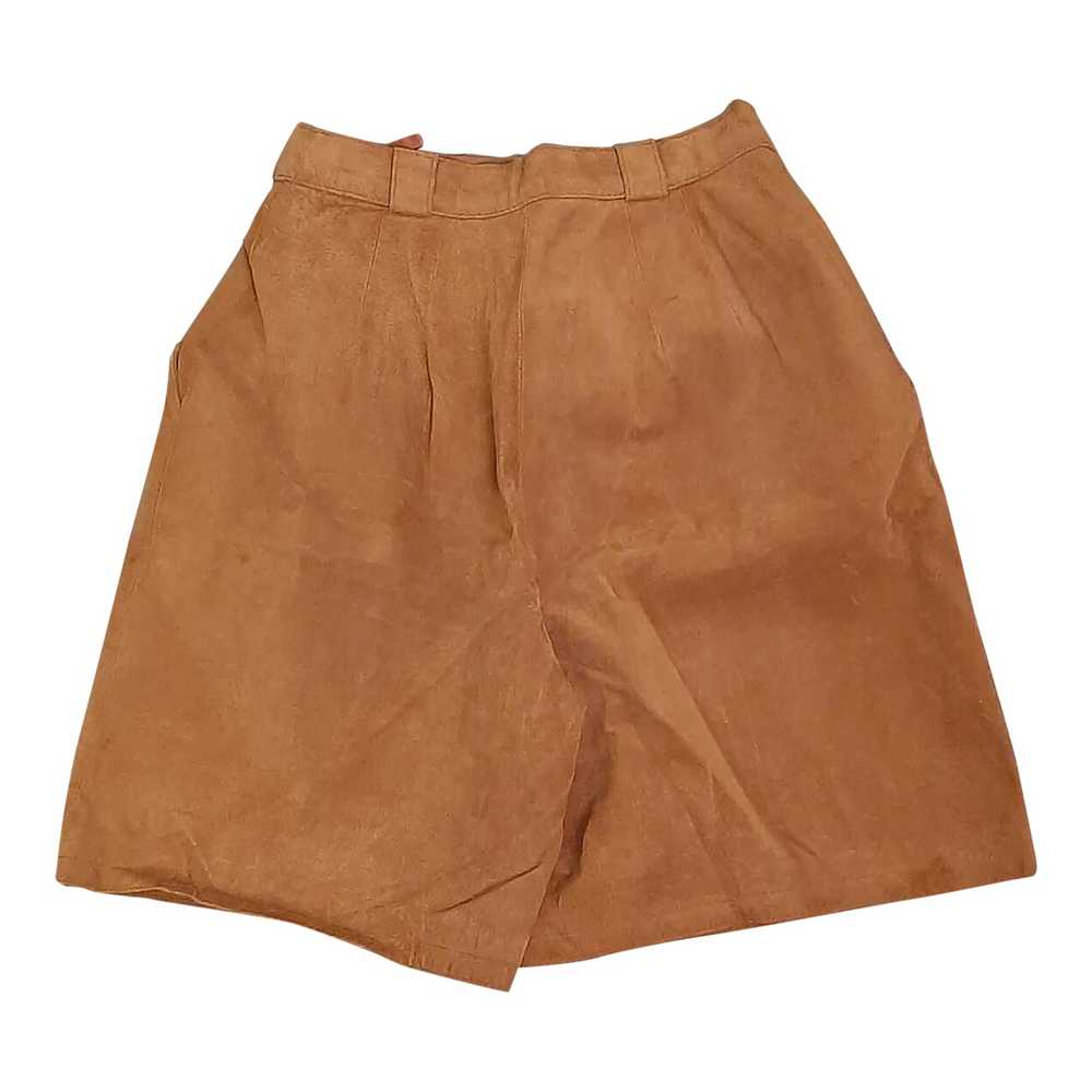 Short en cuir taille haute - image 1