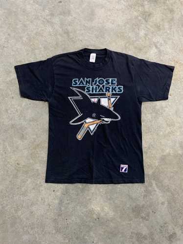 Logo 7 × NHL Vintage 1991 San Jose Sharks Logo 7 … - image 1