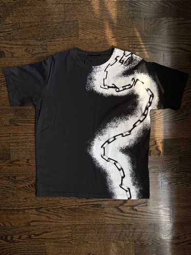 Louis Vuitton Chain Print T Shirt Dress Black / White – ＬＯＶＥＬＯＴＳＬＵＸＵＲＹ