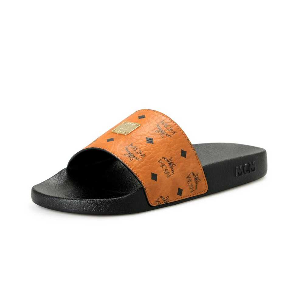 MCM Leather flip flops - image 2