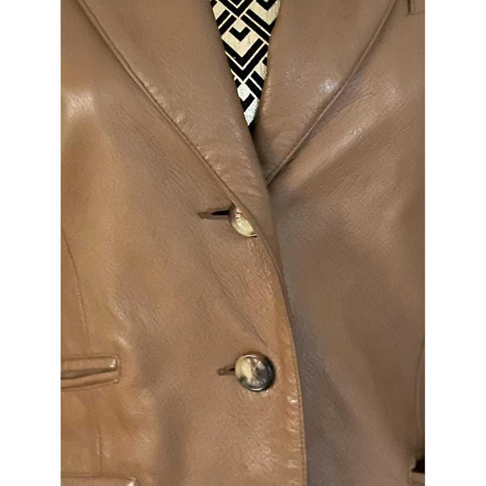 Hermès Leather jacket - image 6