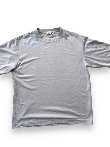 UNIQLO AIRism Cotton Unisex Oversized Crew Neck T-Shirt, Light Gray, XS