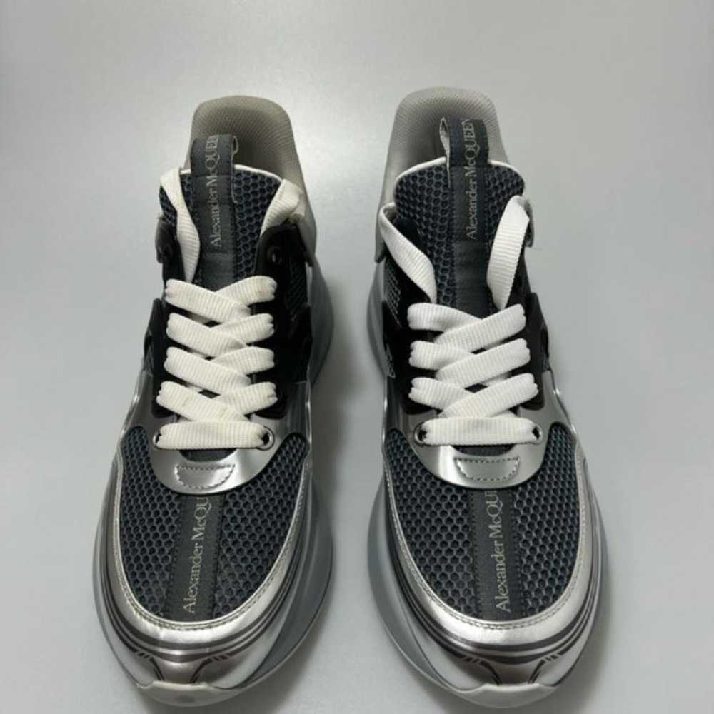 Alexander McQueen Sprint Runner leather low train… - image 3