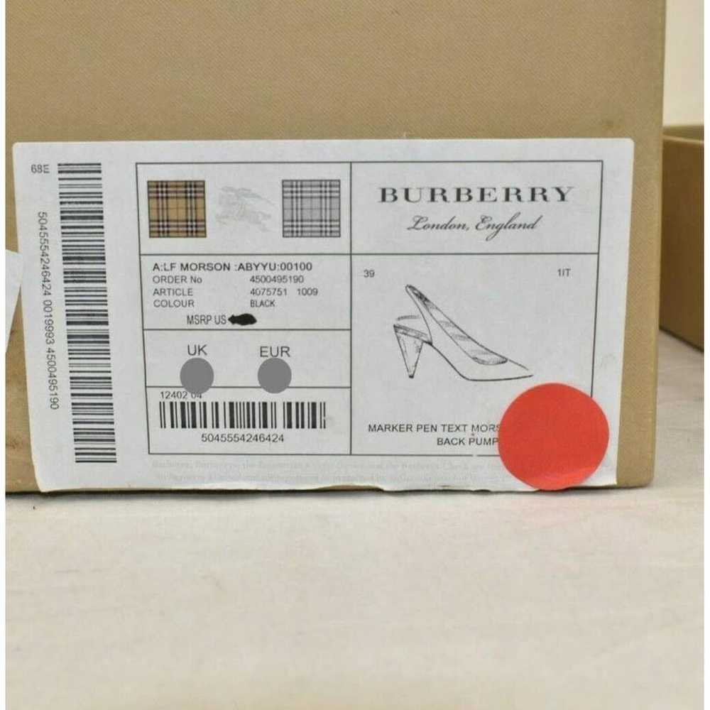 Burberry Leather heels - image 4