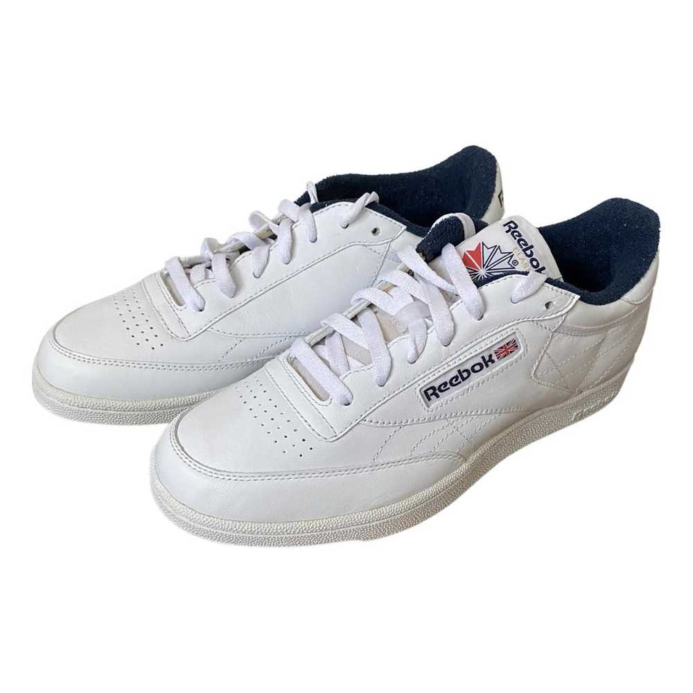Reebok Club C 85 leather low trainers - image 1