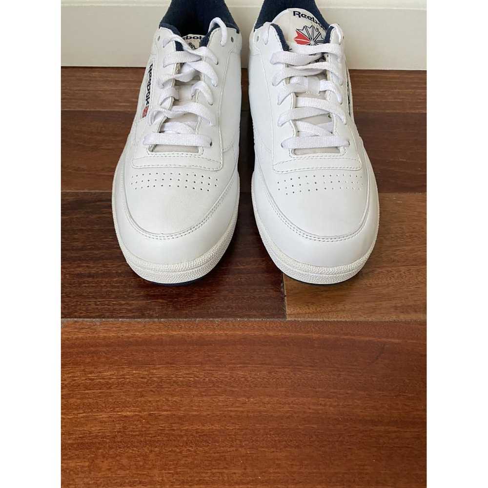 Reebok Club C 85 leather low trainers - image 4