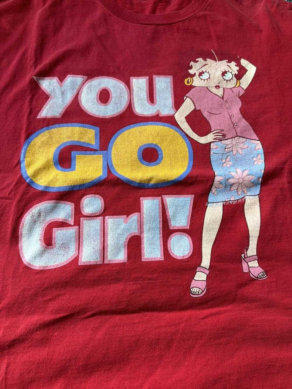 Vintage Betty Boop You Go Girl Shirt - image 2