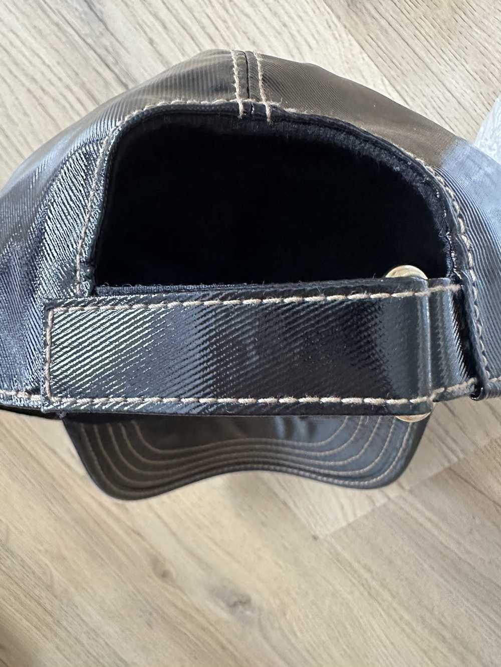 Gucci ✨Gucci✨women’s black patent leather hat/ ba… - image 12