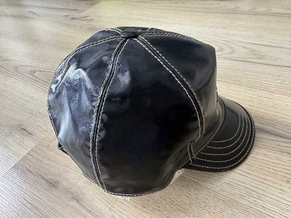 Gucci ✨Gucci✨women’s black patent leather hat/ ba… - image 5