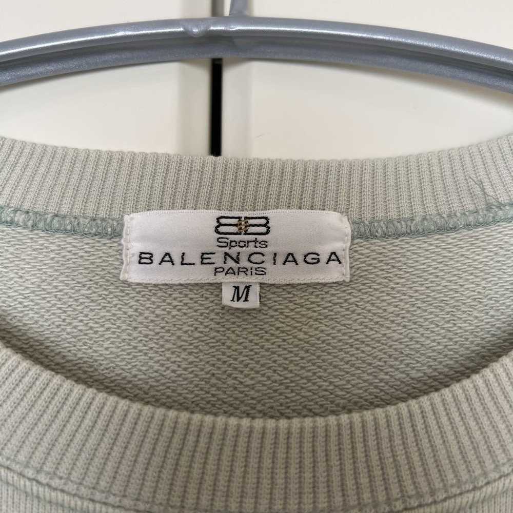 Balenciaga × Vintage Balenciaga Sports Line Crewn… - image 1