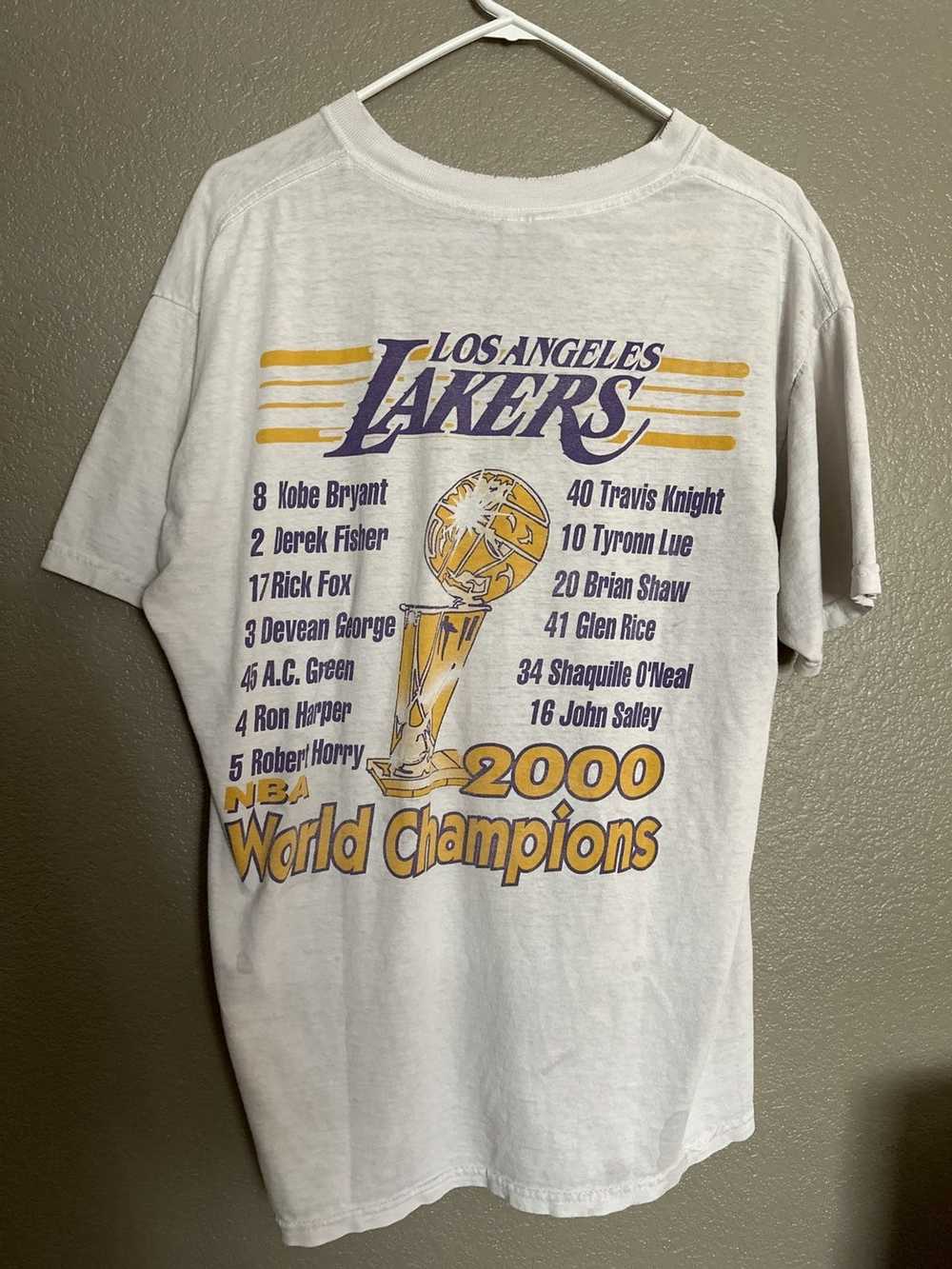 Lakers × Streetwear × Vintage 2000 World Champion… - image 2