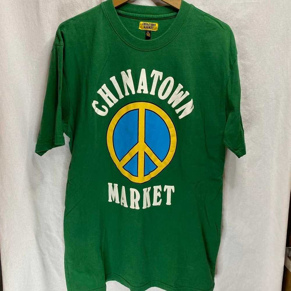 Streetwear Authentic green Chinatown market tee - image 1