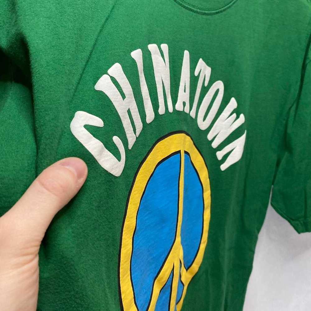 Streetwear Authentic green Chinatown market tee - image 3