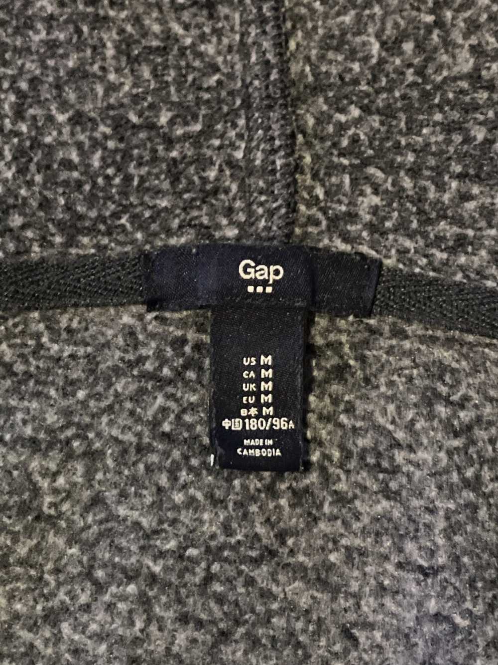 Gap Vintage Zip-Up Lock Stitch Embroidered Logo - image 4