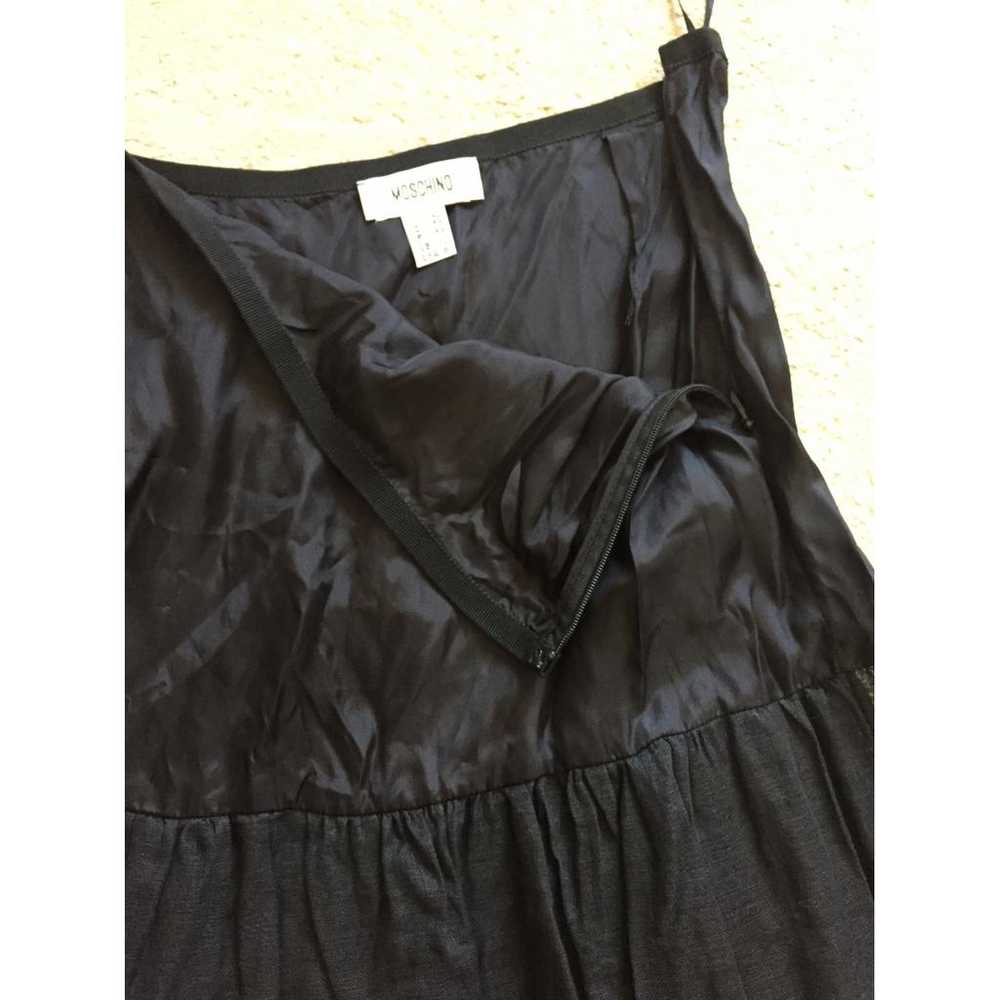 Moschino Silk mid-length skirt - image 5