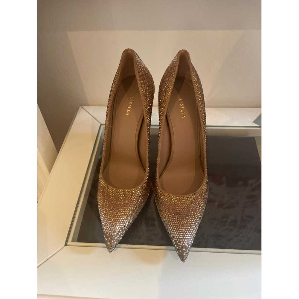 Le Silla Glitter heels - image 3