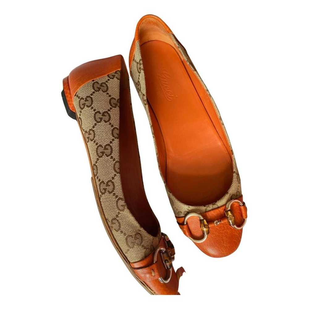 Gucci Cloth ballet flats - image 1