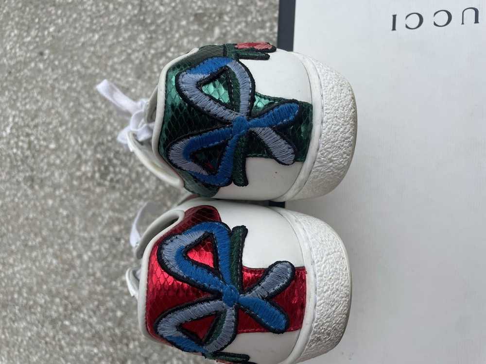 Gucci Gucci Ace Floral Embroidered Sneaker Size E… - image 8