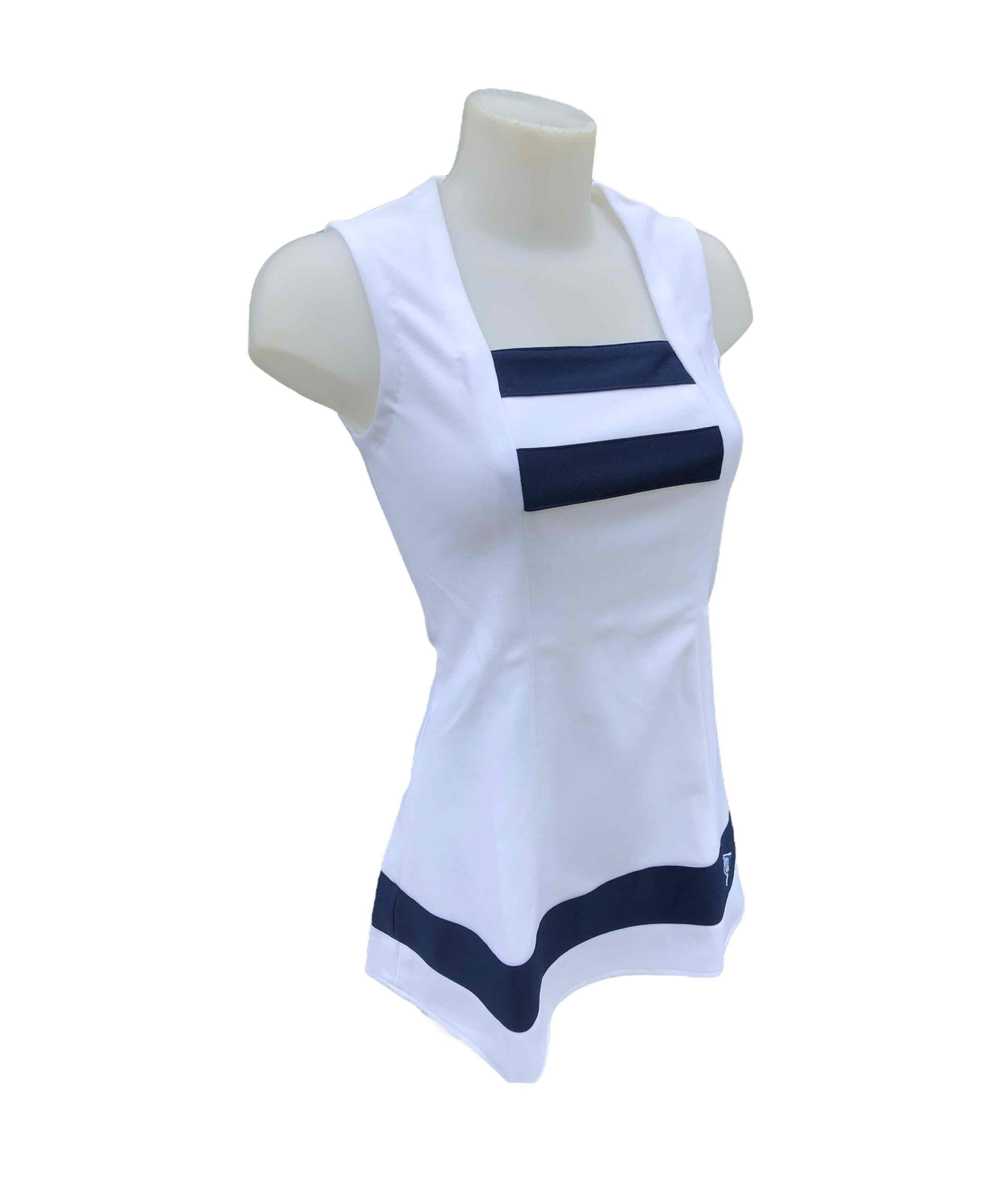 mini tennis dress - Two-tone tennis dress from th… - image 4