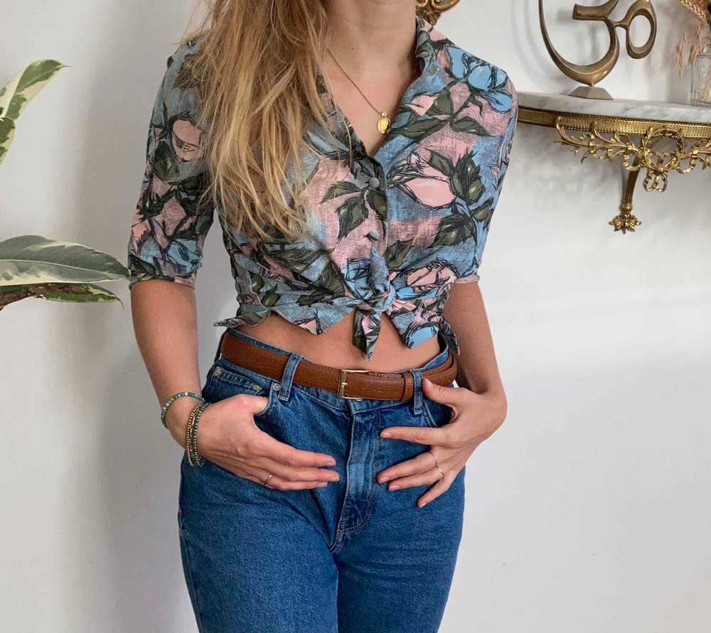 Floral blouse - image 3