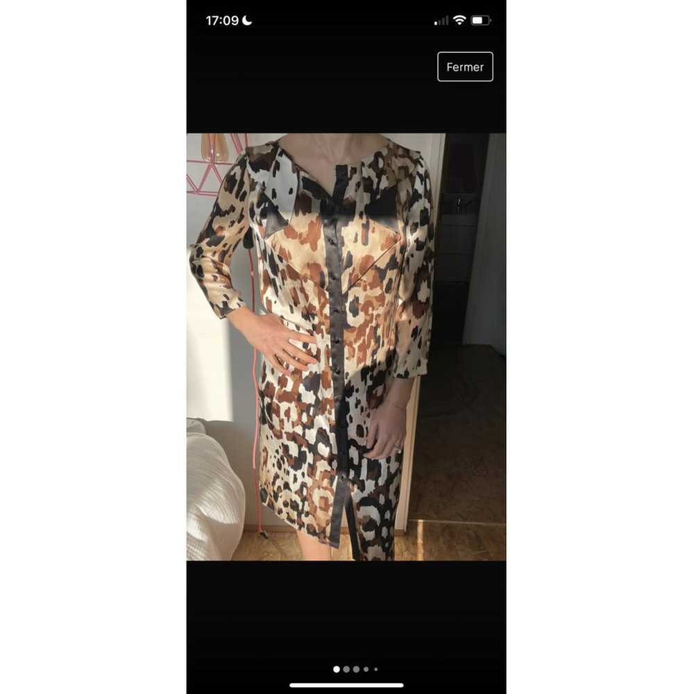 Escada Silk mid-length dress - image 5
