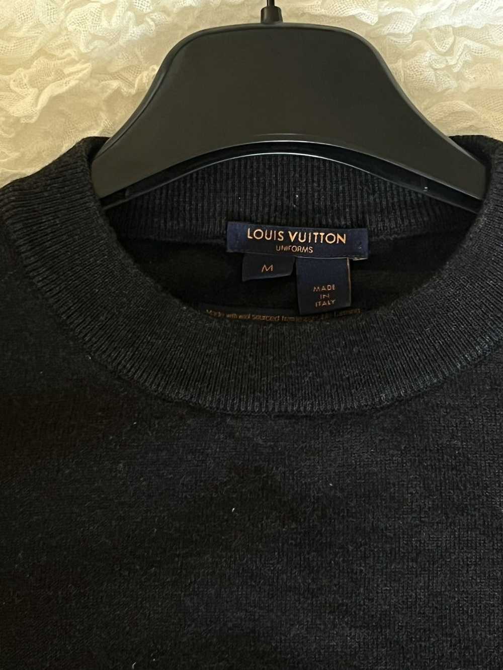 Louis Vuitton Dark grey Louis Vuitton men’s wool … - image 3