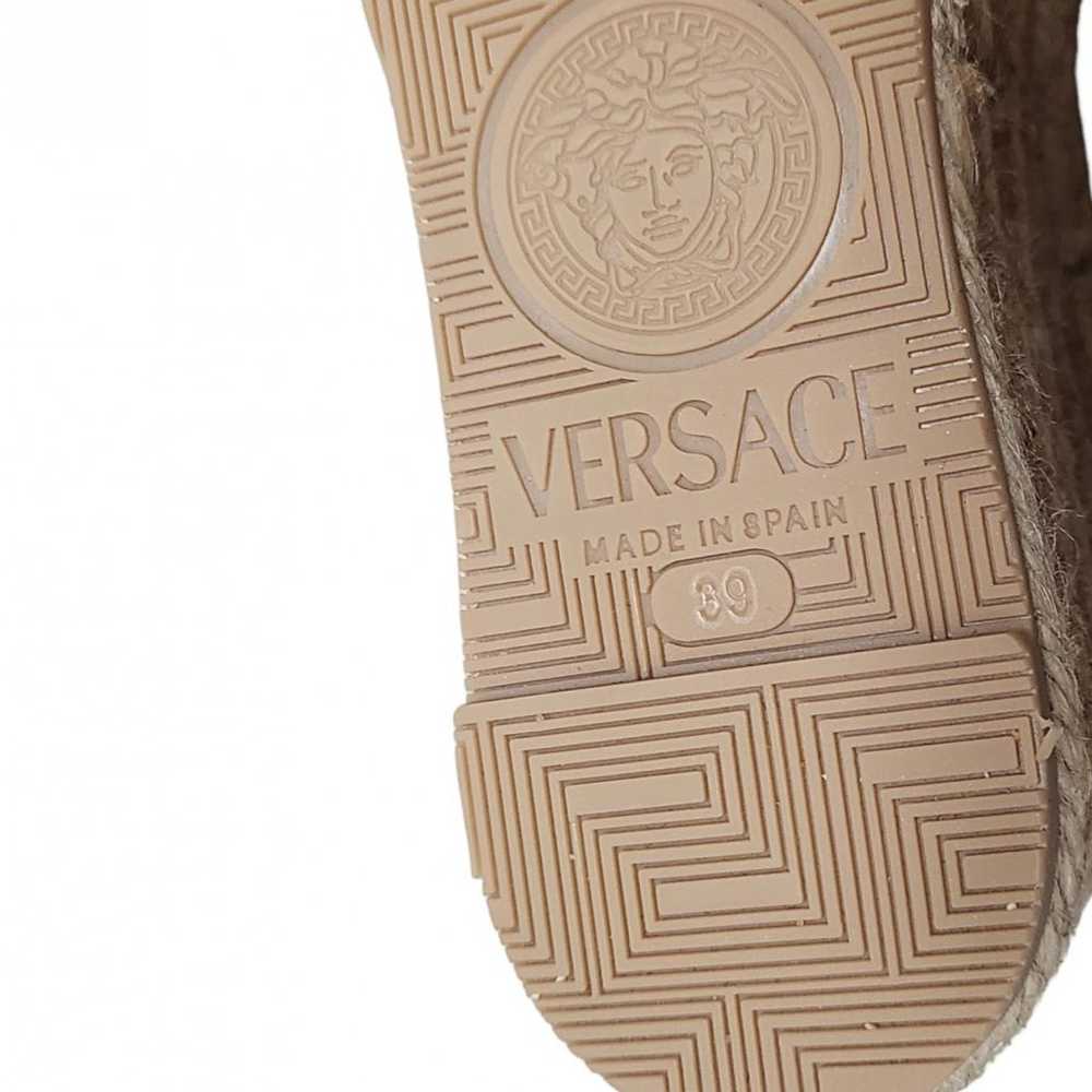 Versace Leather espadrilles - image 2