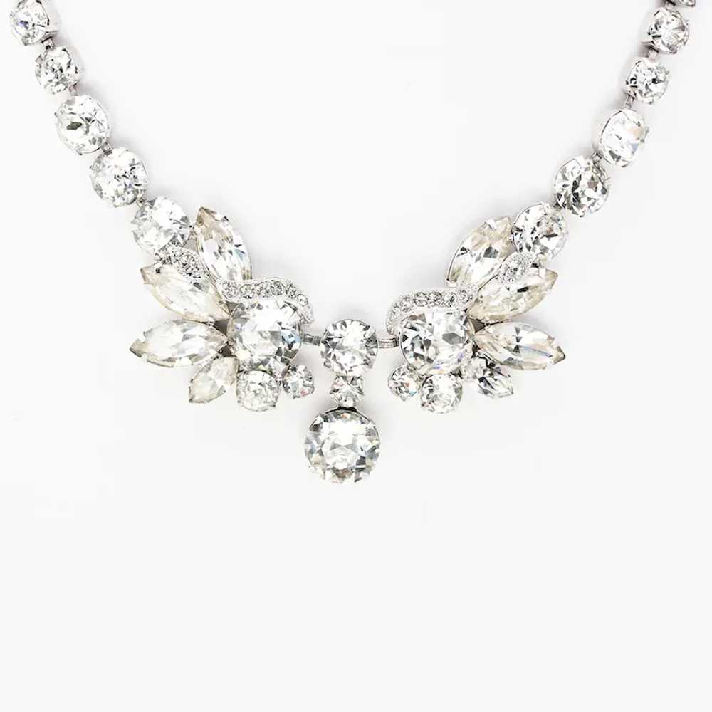 Vintage EISENBERG ICE Set Necklace, Earrings – Cl… - image 4