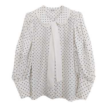 Blouse blanche a pois new arrivals