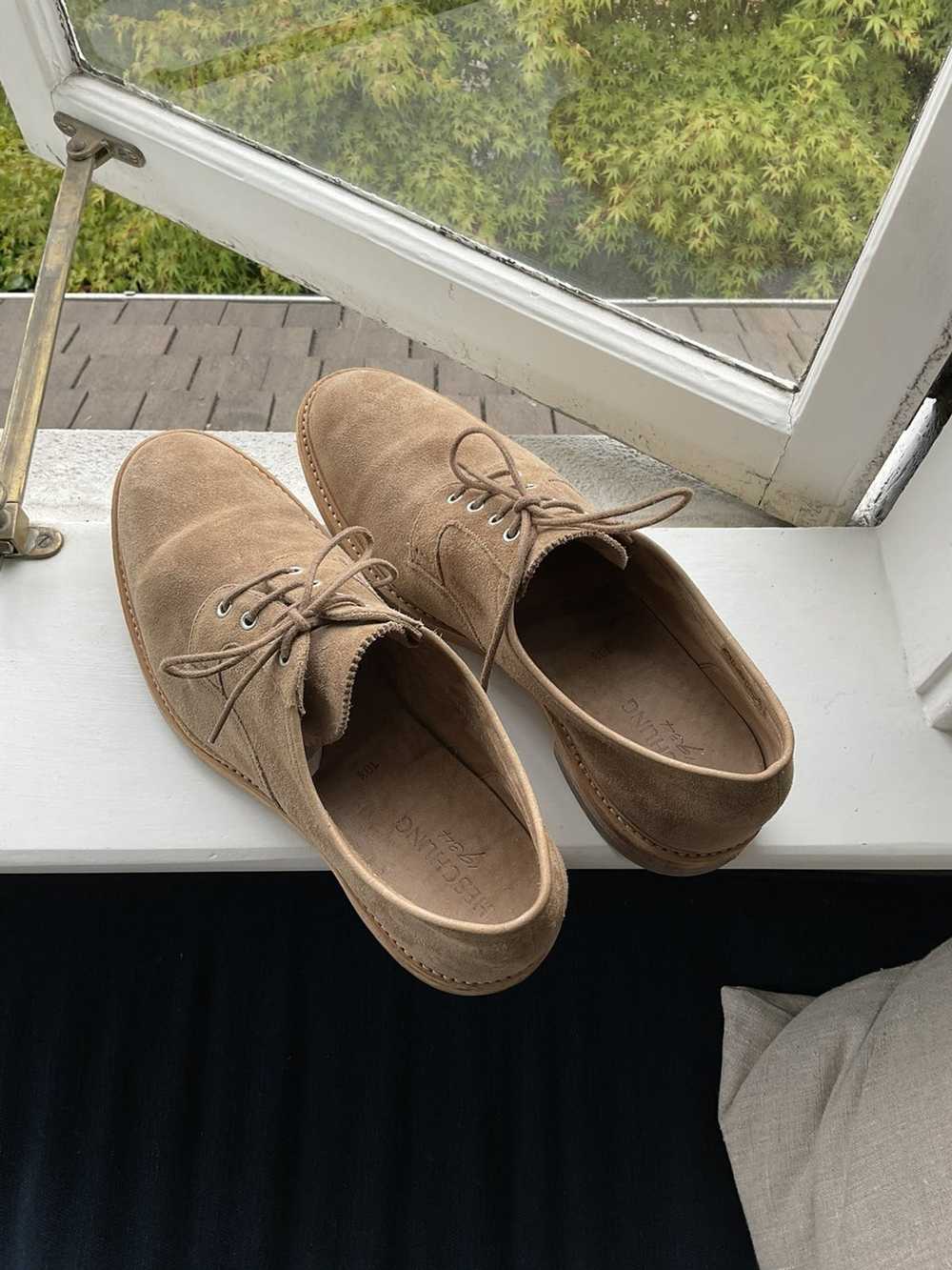 Heschung Heschung Beige Suede Derby - image 2