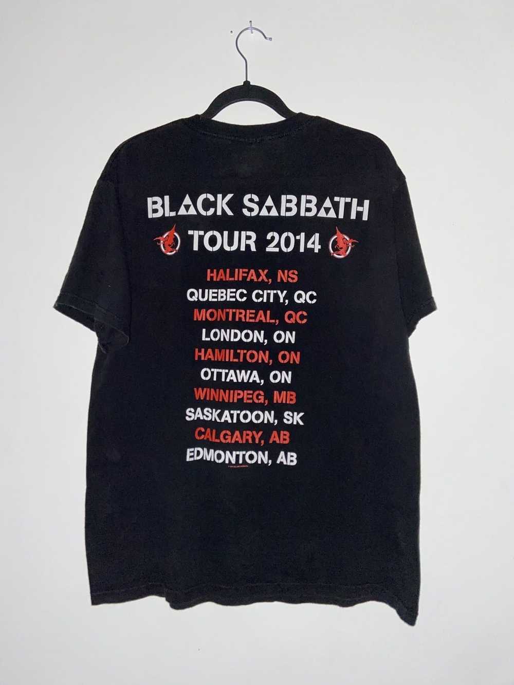 Band Tees × Black Sabbath × Tour Tee Black Sabbat… - image 3