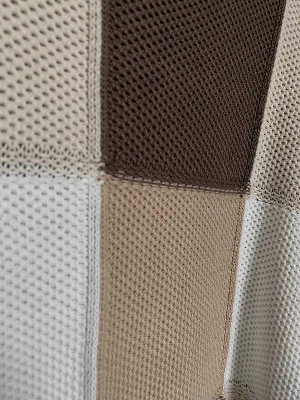 Zara Checkered Knit Sweater - image 3