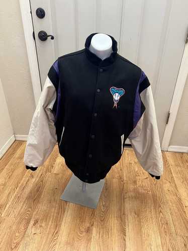 Arizona Diamondbacks Randy Johnson 51 Mlb White Purple Jersey Inspired  Style Bomber Jacket – Teepital – Everyday New Aesthetic Designs