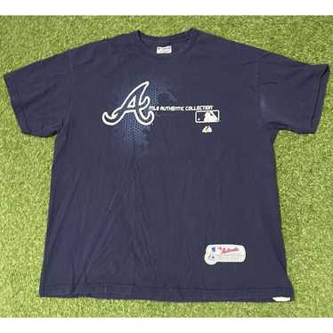 Majestic Atlanta Braves Baseball T Shirt Majestic… - image 1