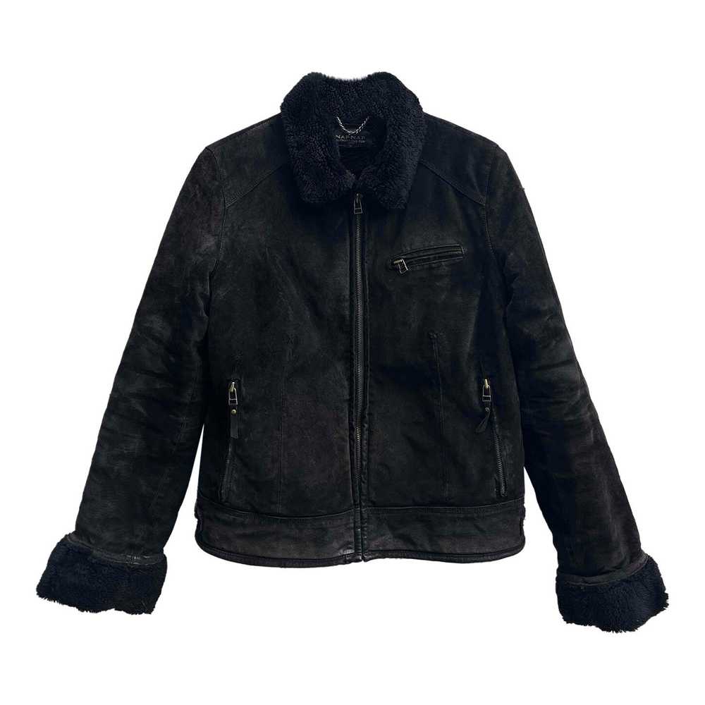 NafNaf jacket - NafNaf leather jacket Perfect for… - image 1