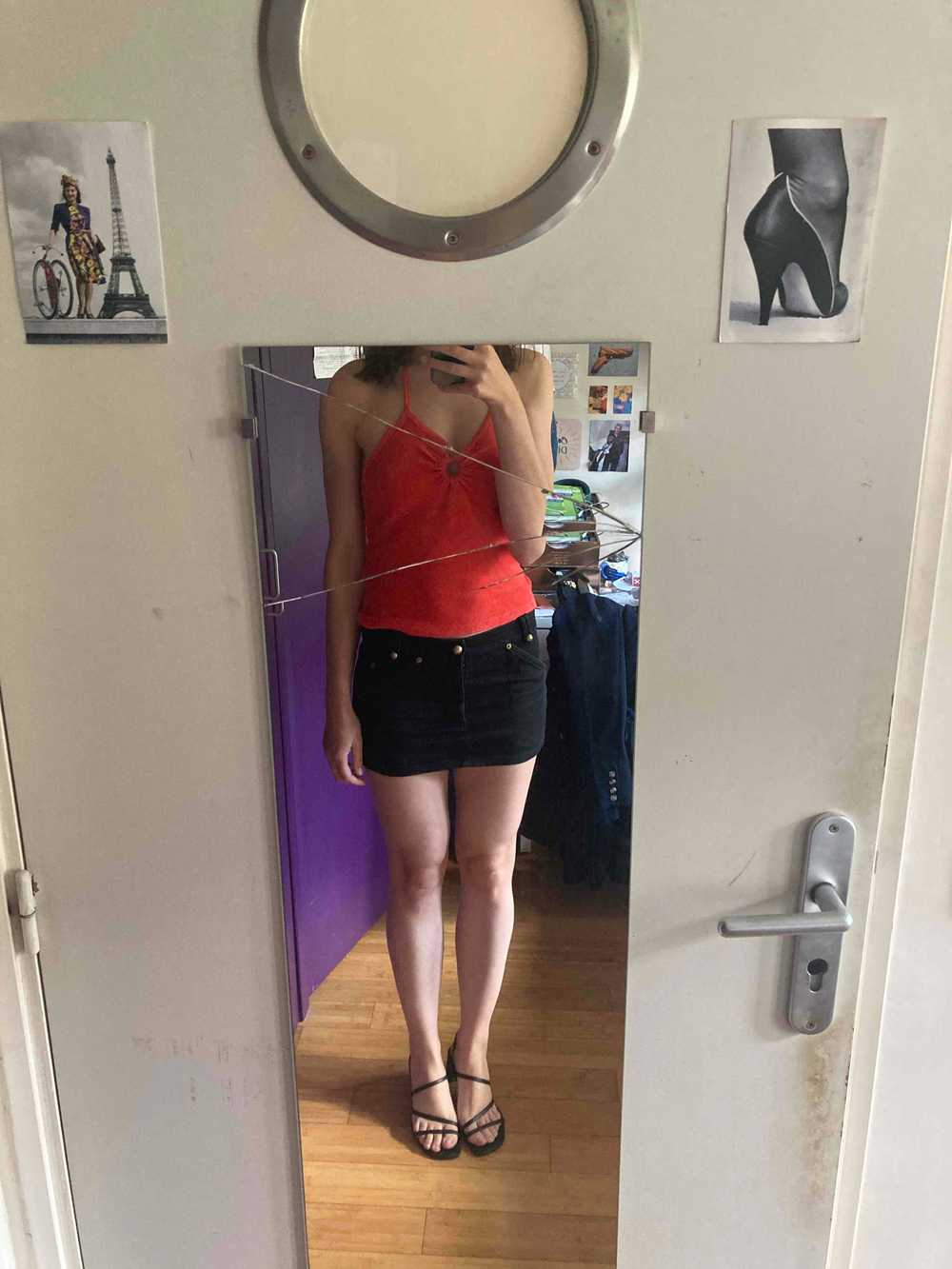 Balenciaga mini jumpsuit - Cotton mini skirt - image 6
