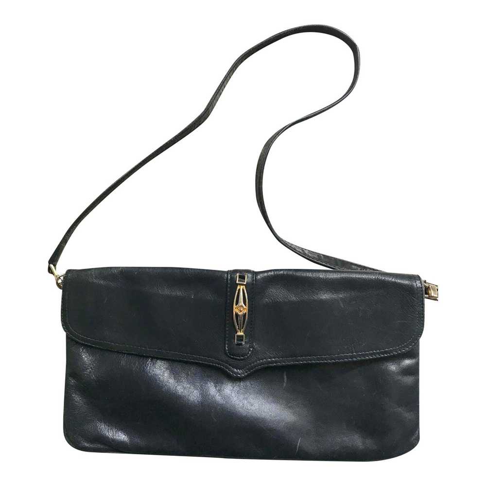 Sac baguette en cuir - image 1