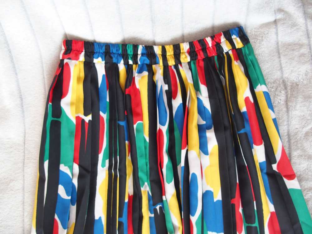 Jupe multicolore - Sublime jupe longue rétro mult… - image 2