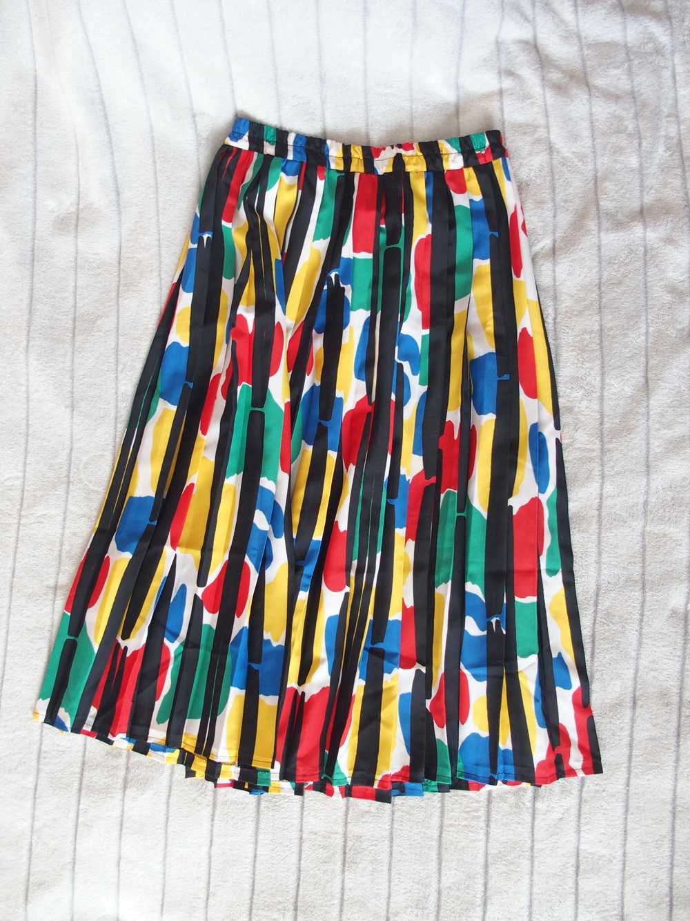 Jupe multicolore - Sublime jupe longue rétro mult… - image 4