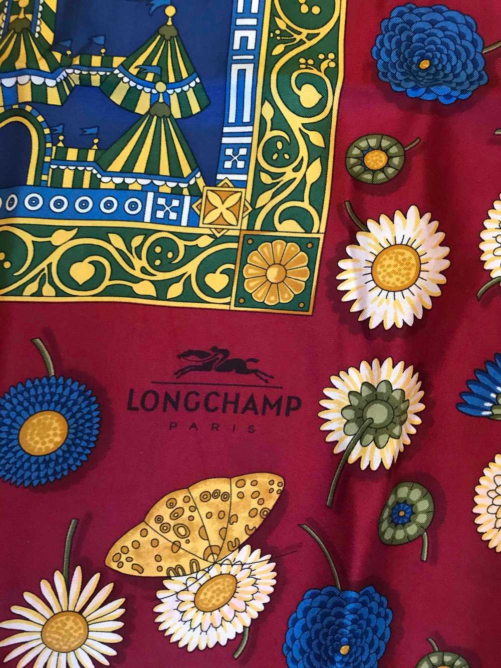 Foulard en soie Longchamp - Carré Longchamp soie - image 2