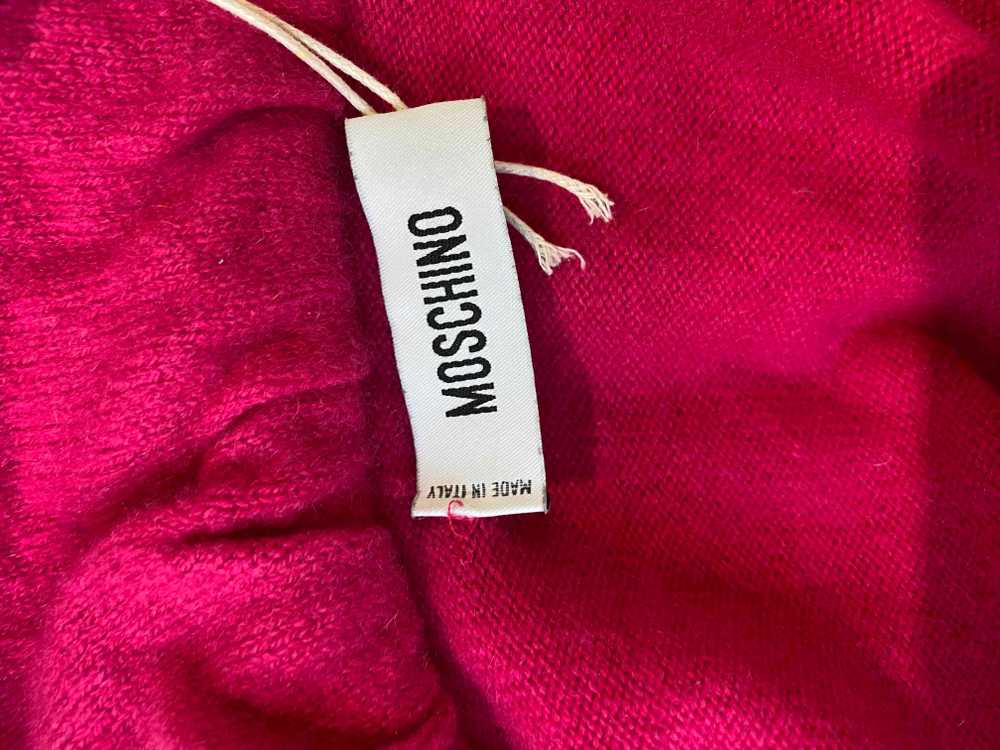 Moschino ruffled cardigan - Moschino fuchsia pink… - image 5