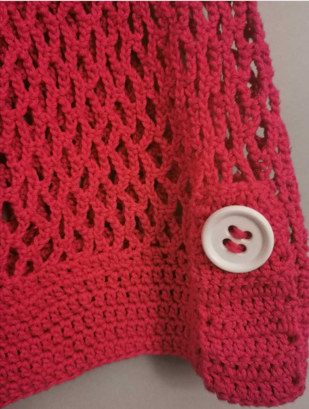 Robe en crochet - Robe tunique en crochet de coto… - image 3