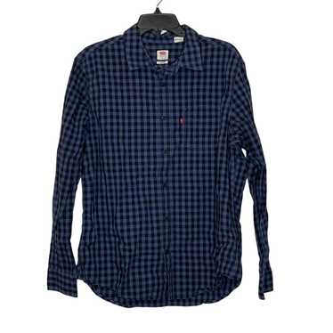 Louis Vuitton 2021 Plaid Print Denim Shirt - Blue Casual Shirts, Clothing -  LOU794047