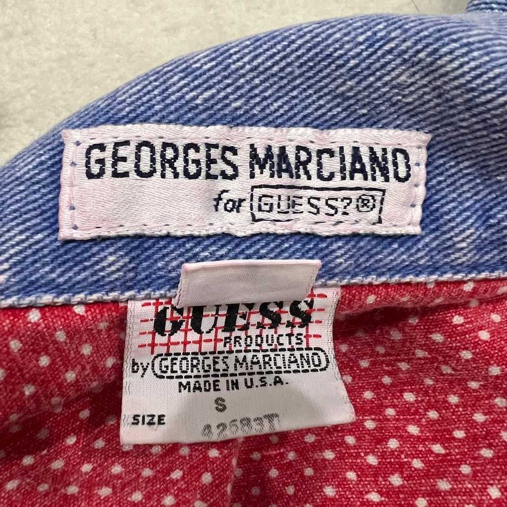 Other RARE Georges Marciano for Guess Cropped Den… - image 5