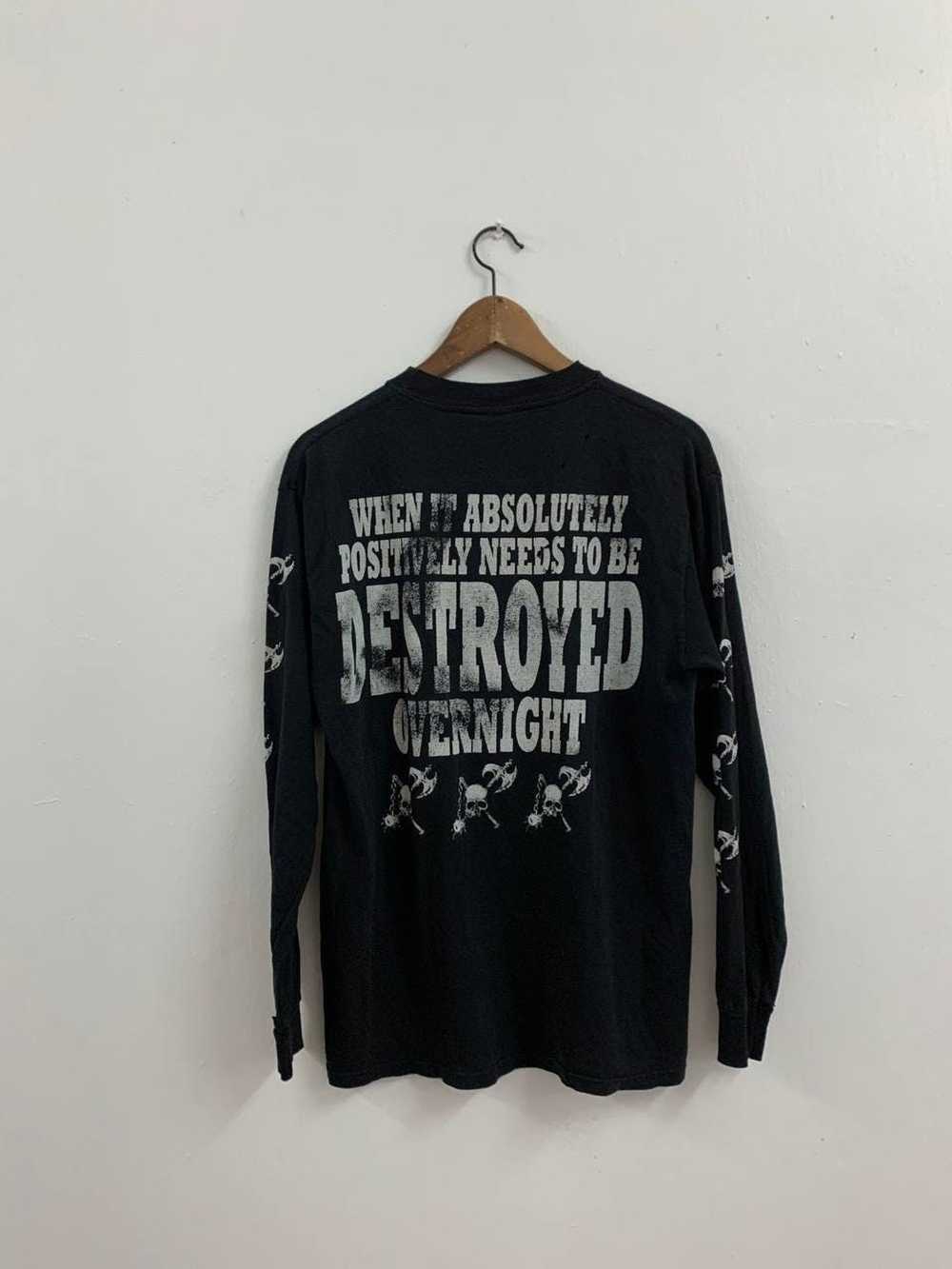 Band Tees × Vintage Vintage Metal Black Label Soc… - image 2