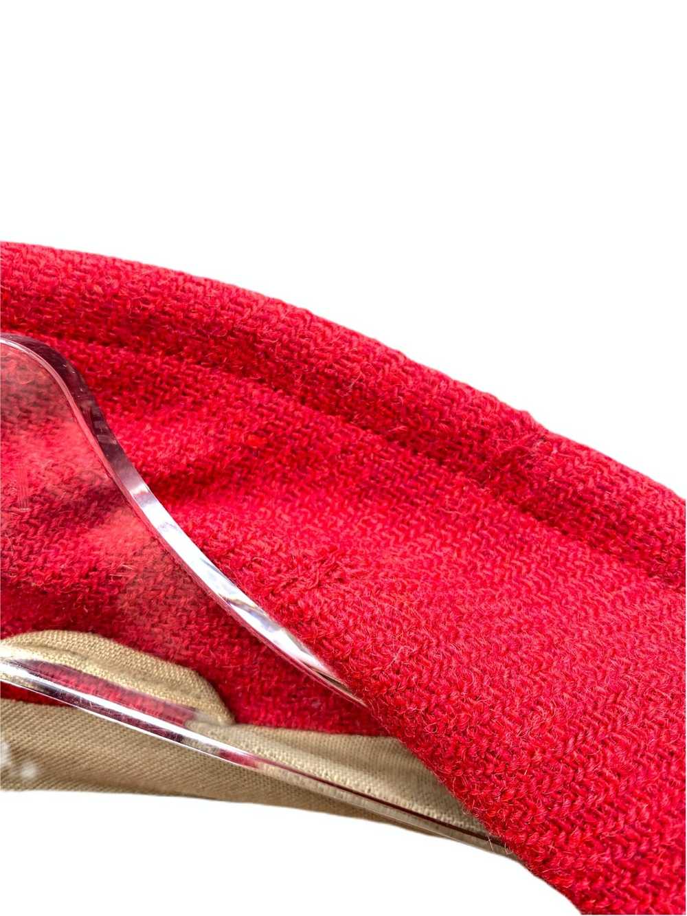 Dries Van Noten Red Wool Peacoat - image 5