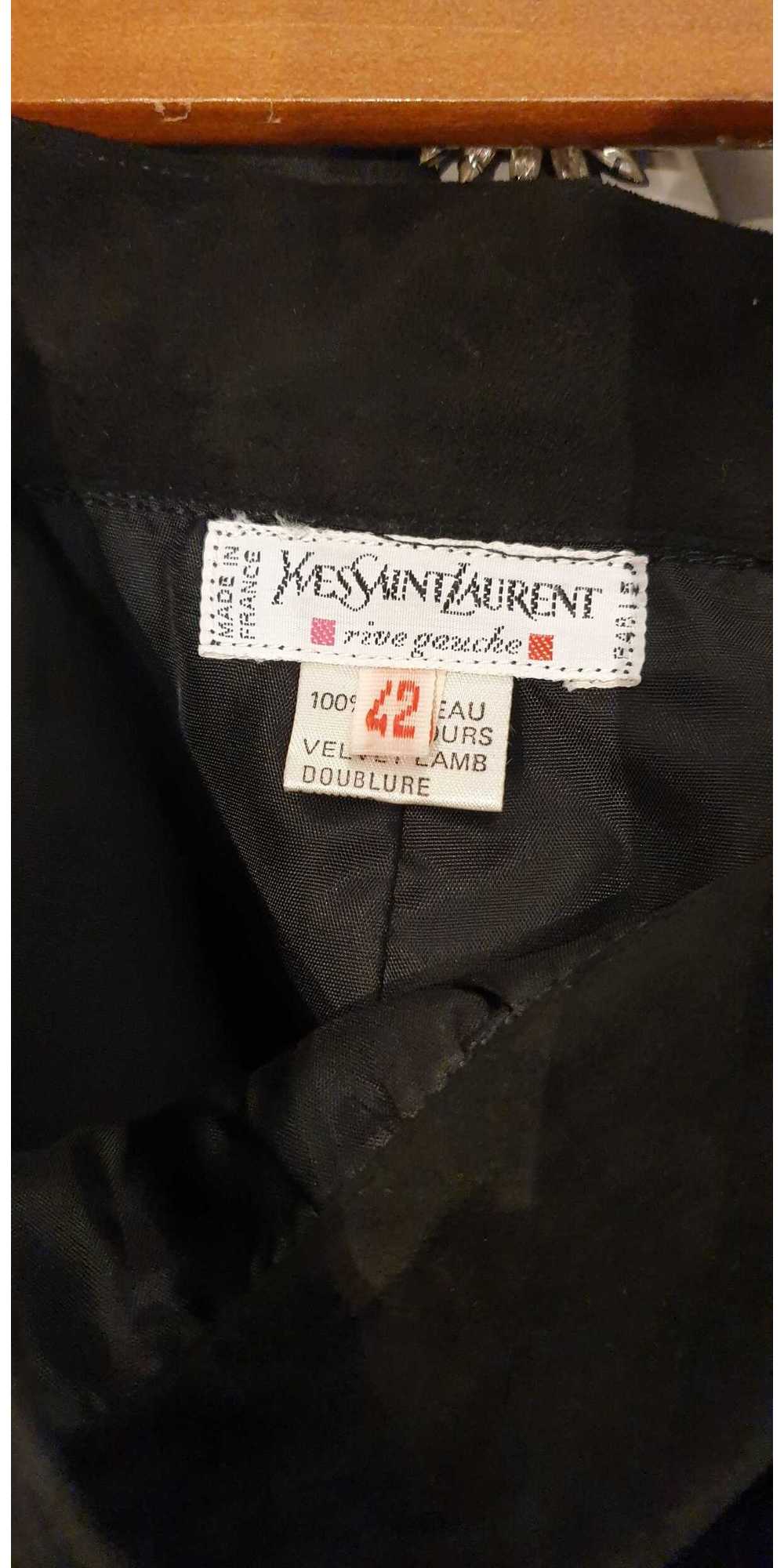 Jupe Yves Saint Laurent en daim - image 3